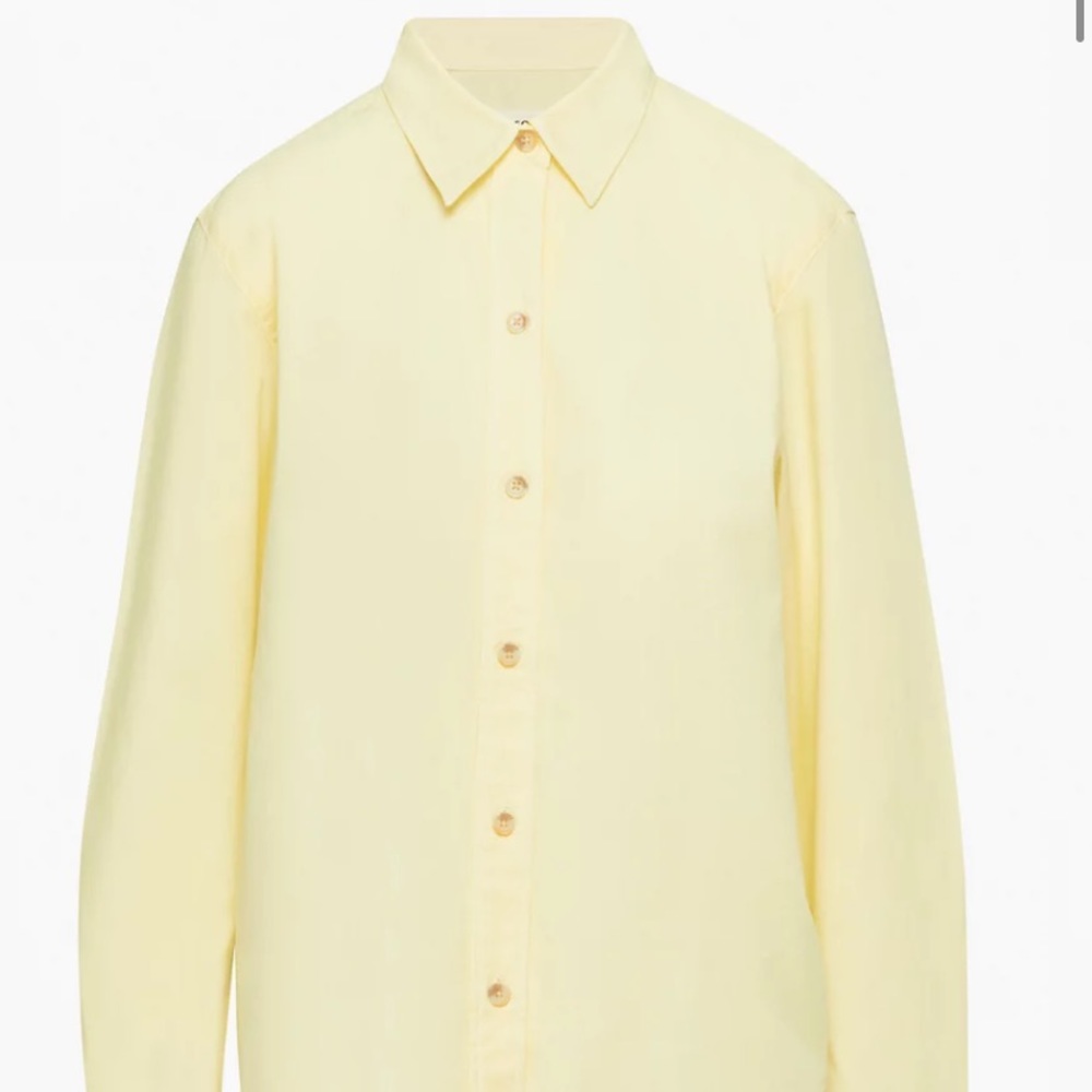 Aritzia Denim Forum The Jane Long sleeve Short